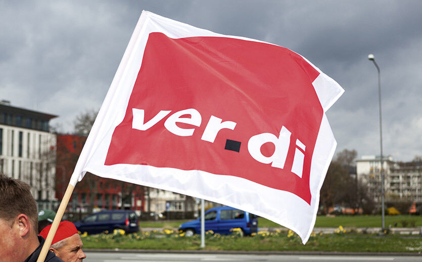 Verdi plant wieder Streiks in Supermärkten